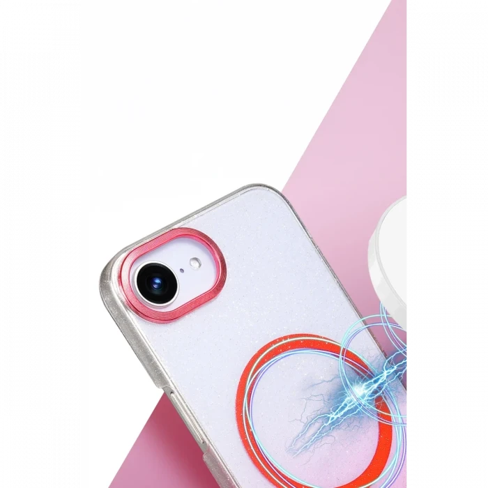 Apple iPhone 16E Glossy Magsafe Kapak - Siyah