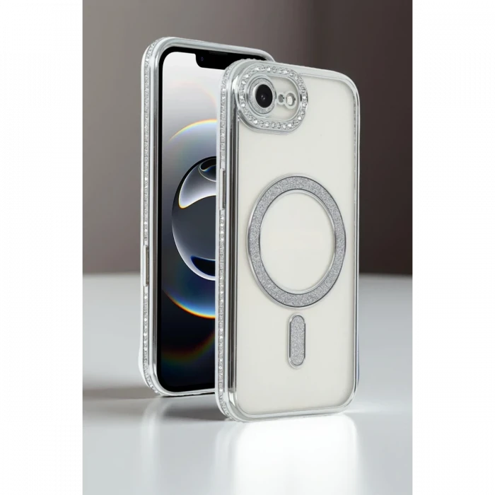 Apple iPhone 16E Joke Simli Magneticsafe Kılıf - Mavi