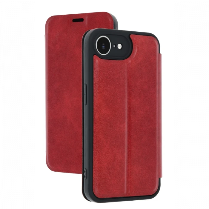Apple iPhone 16E Kılıf Flip Cover - Kırmızı