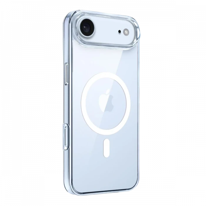 Apple iPhone 17 Air Combo Sert Şeffaf Magsafe Kapak - Şeffaf