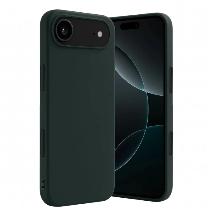 Apple iPhone 17 Air First Silikon - Koyu Yeşil