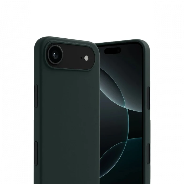 Apple iPhone 17 Air First Silikon - Koyu Yeşil