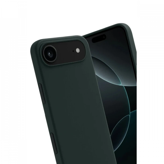 Apple iPhone 17 Air First Silikon - Koyu Yeşil