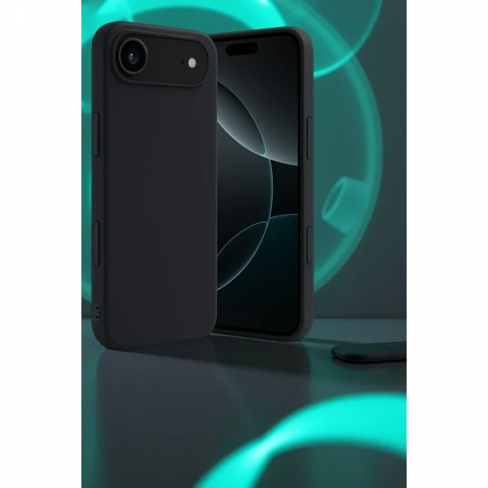 Apple iPhone 17 Air First Silikon - Siyah