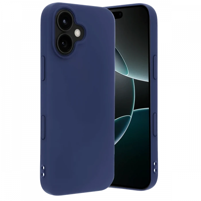 Apple iPhone 17 First Silikon - Lacivert