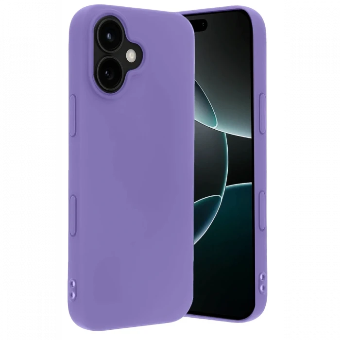 Apple iPhone 17 First Silikon - Lila