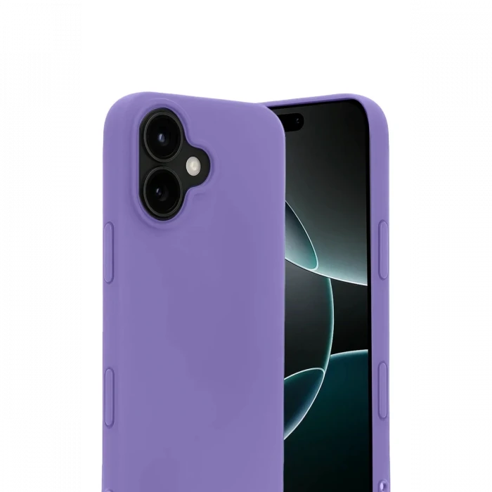 Apple iPhone 17 First Silikon - Lila