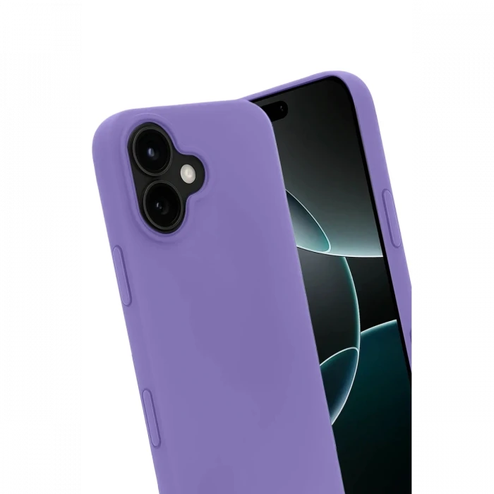 Apple iPhone 17 First Silikon - Lila