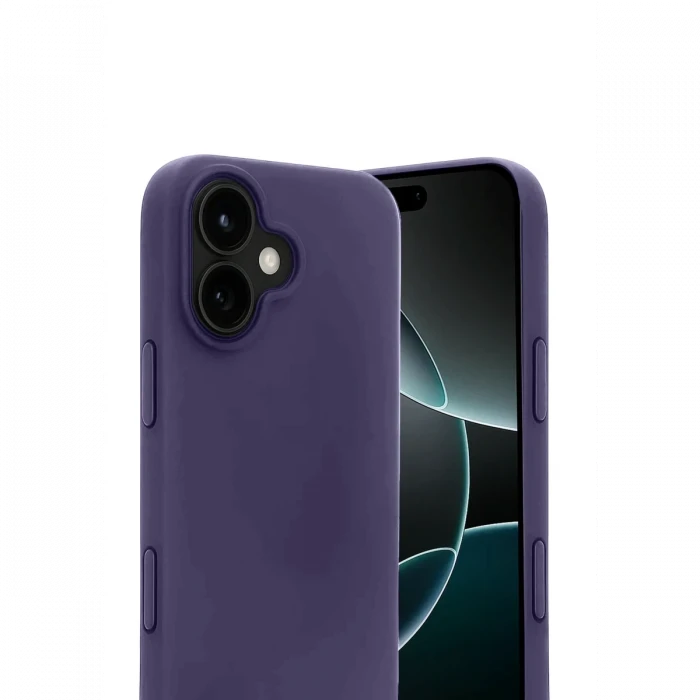 Apple iPhone 17 First Silikon - Mürdüm