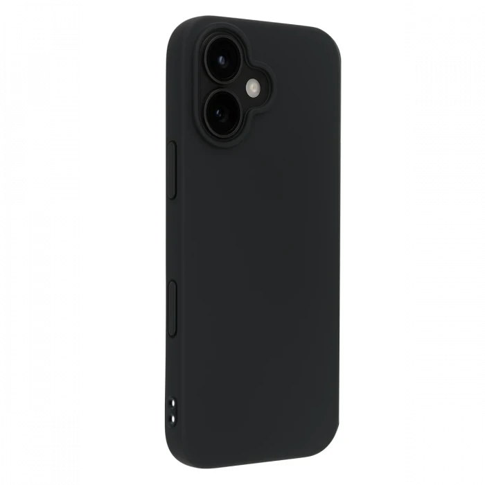Apple iPhone 17 First Silikon - Siyah