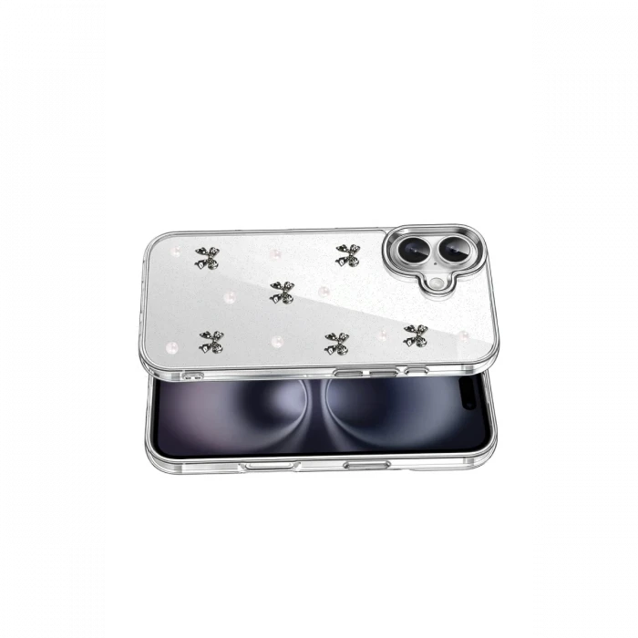 Apple iPhone 17 Fiyonk Desenli Kapak - Desen 8