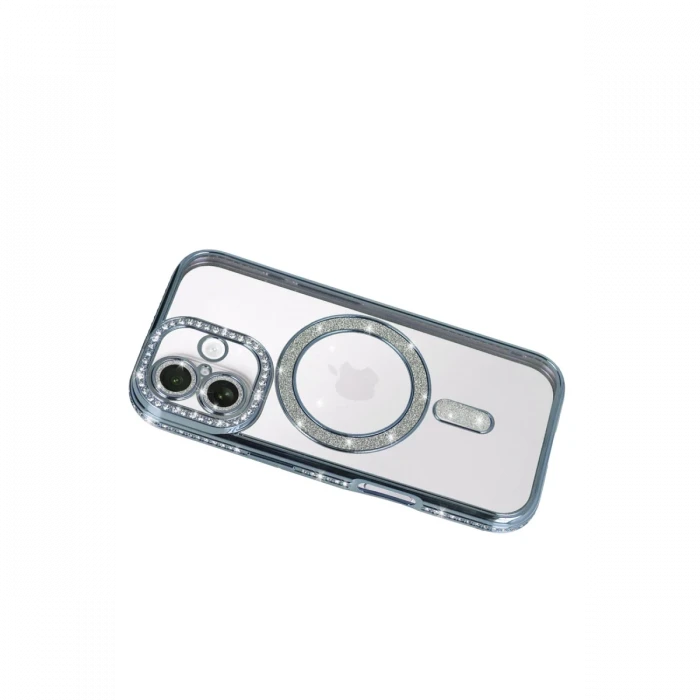 Apple iPhone 17 Joke Simli Magneticsafe Kılıf - Mavi