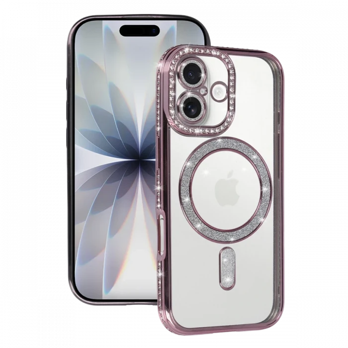 Apple iPhone 17 Joke Simli Magneticsafe Kılıf - Pembe