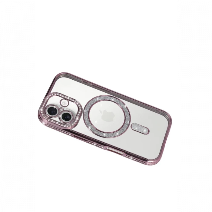 Apple iPhone 17 Joke Simli Magneticsafe Kılıf - Pembe
