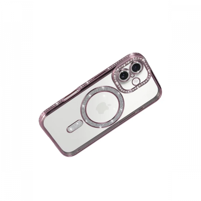 Apple iPhone 17 Joke Simli Magneticsafe Kılıf - Pembe