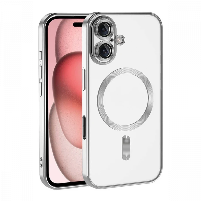 Apple iPhone 17 Kross Magneticsafe Kapak - Gümüş