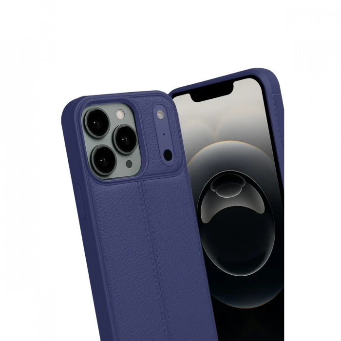 Apple iPhone 17 Pro Auto Focus Kapak - Lacivert