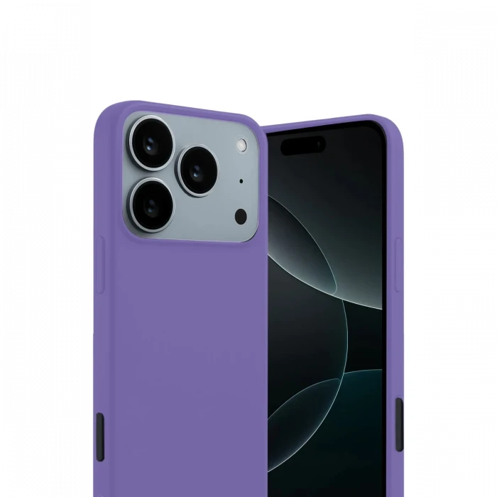 Apple iPhone 17 Pro First Silikon - Lila