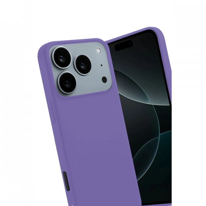 Apple iPhone 17 Pro First Silikon - Lila