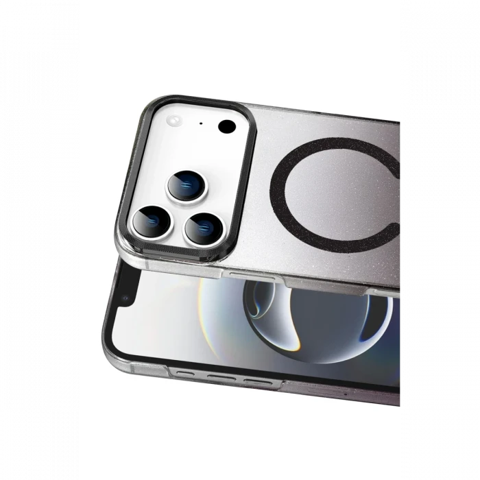 Apple iPhone 17 Pro Glossy Magsafe Kapak - Siyah