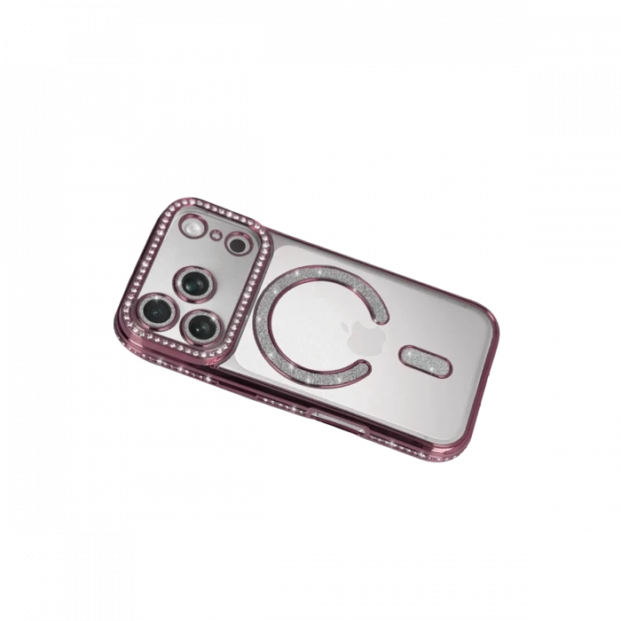 Apple iPhone 17 Pro Joke Simli Magneticsafe Kılıf - Pembe