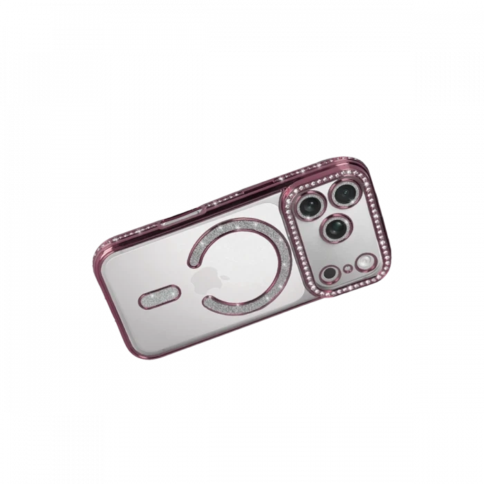 Apple iPhone 17 Pro Joke Simli Magneticsafe Kılıf - Pembe
