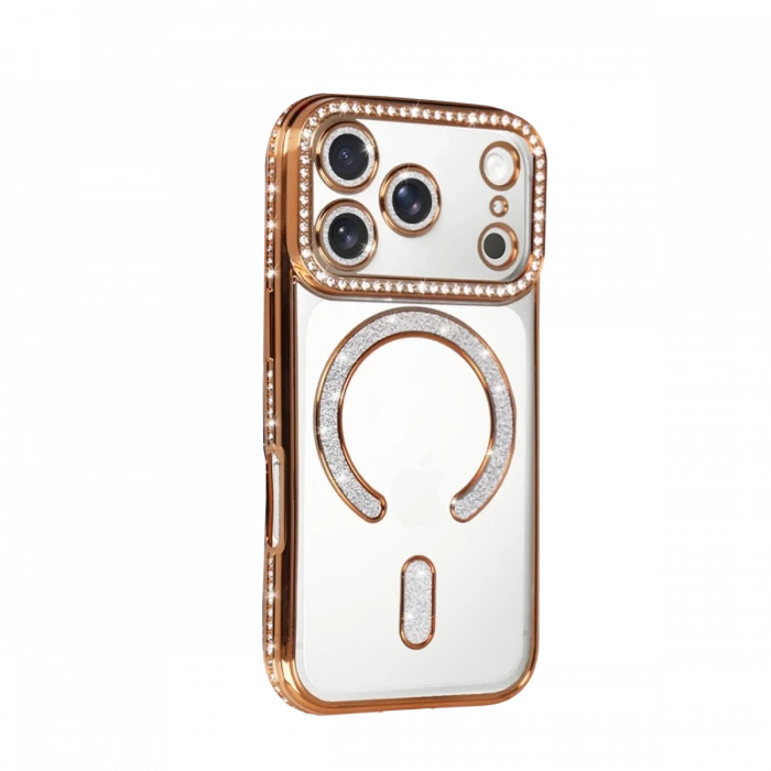 Apple iPhone 17 Pro Joke Simli Magneticsafe Kılıf - Turuncu