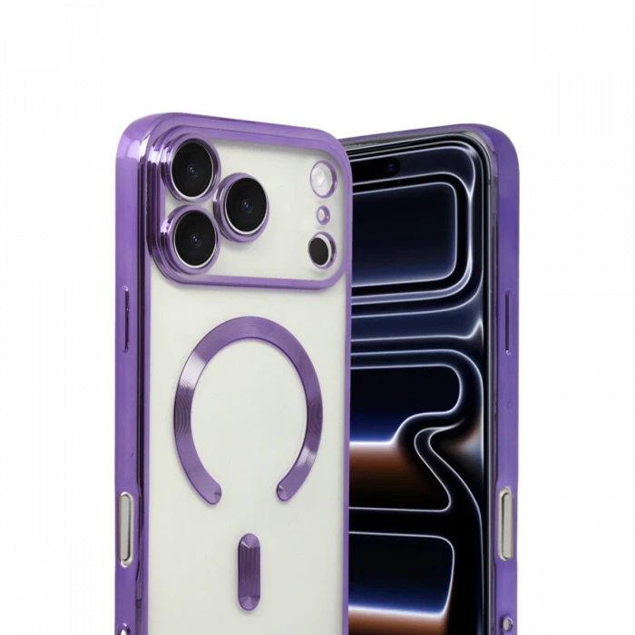 Apple iPhone 17 Pro Kross Magneticsafe Kapak - Mor