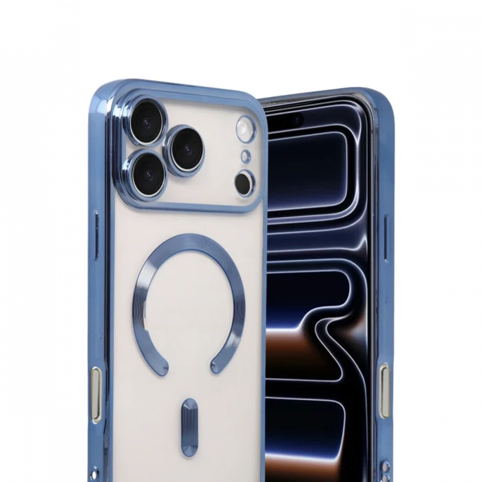 Apple iPhone 17 Pro Kross Magneticsafe Kapak - Sierra Blue