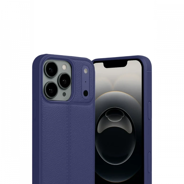 Apple iPhone 17 Pro Max Auto Focus Kapak - Lacivert