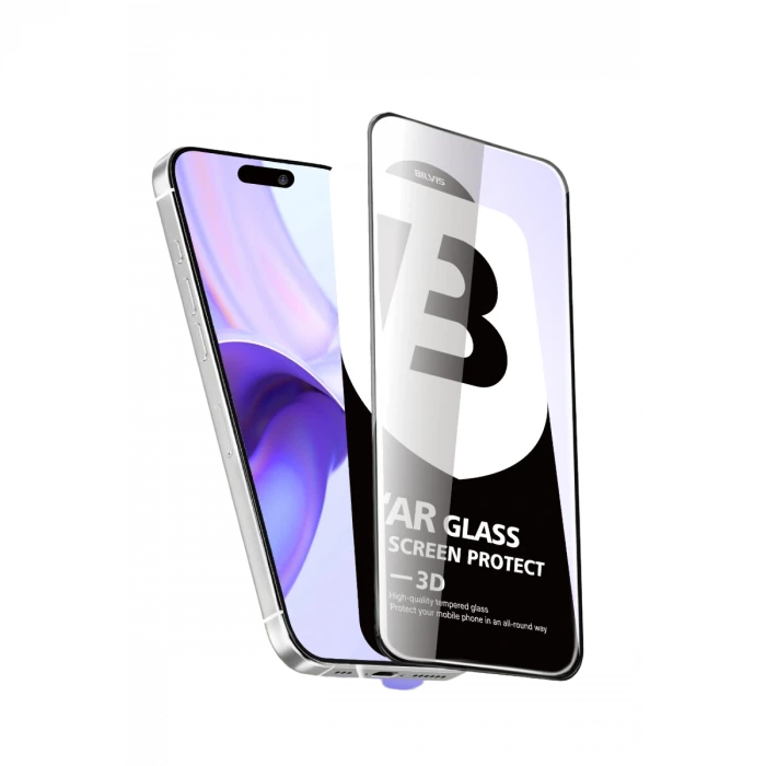 Apple iPhone 17 Pro Max Bilvis 5D Super Clear Diamond Cam Ekran Koruyucu