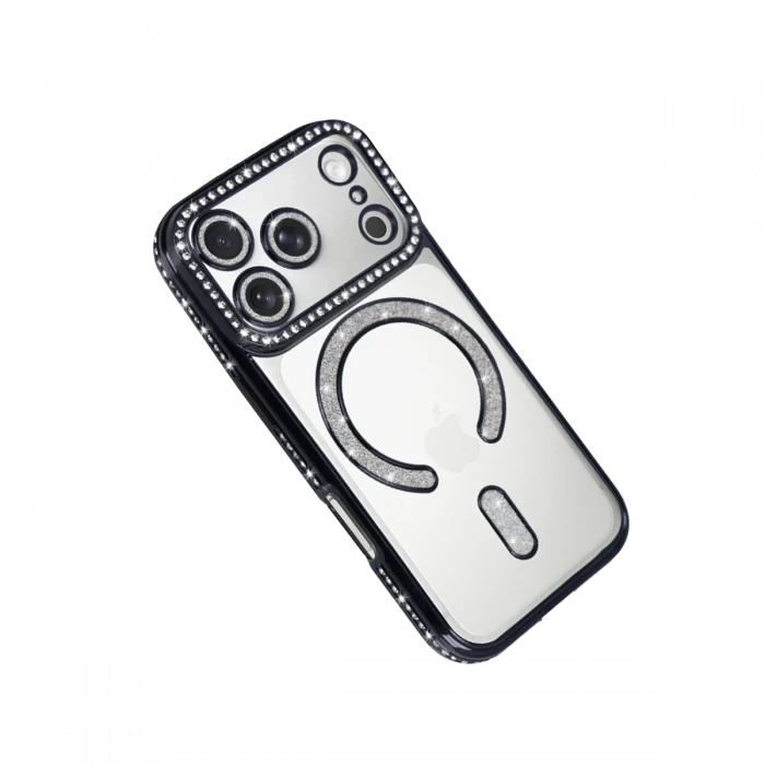 Apple iPhone 17 Pro Max Joke Simli Magneticsafe Kılıf - Siyah
