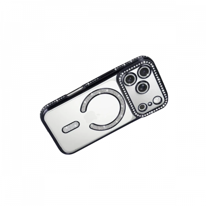 Apple iPhone 17 Pro Max Joke Simli Magneticsafe Kılıf - Siyah