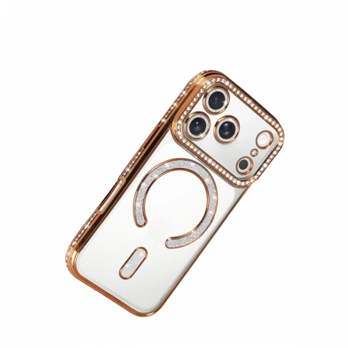 Apple iPhone 17 Pro Max Joke Simli Magneticsafe Kılıf - Turuncu