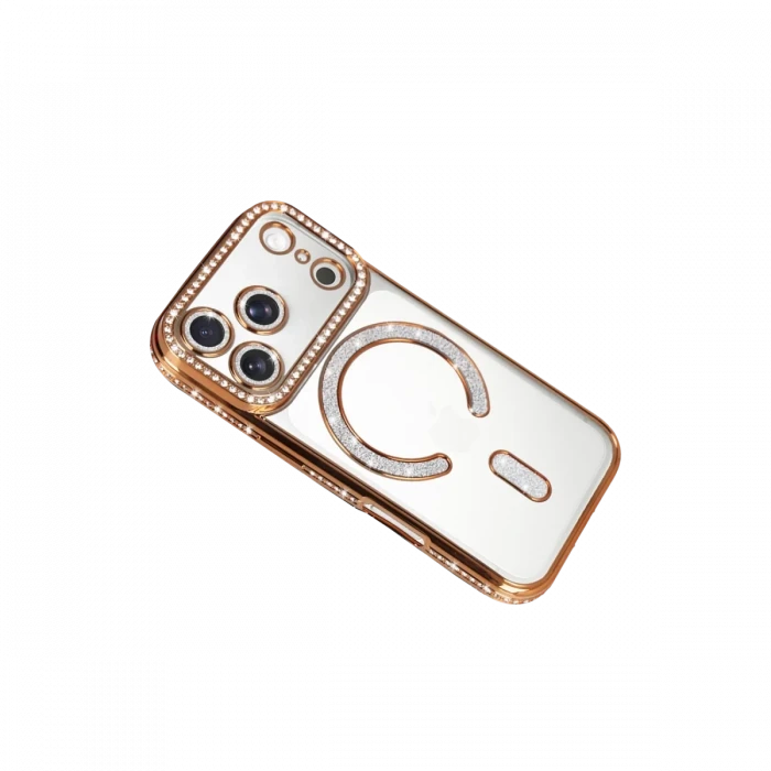 Apple iPhone 17 Pro Max Joke Simli Magneticsafe Kılıf - Turuncu