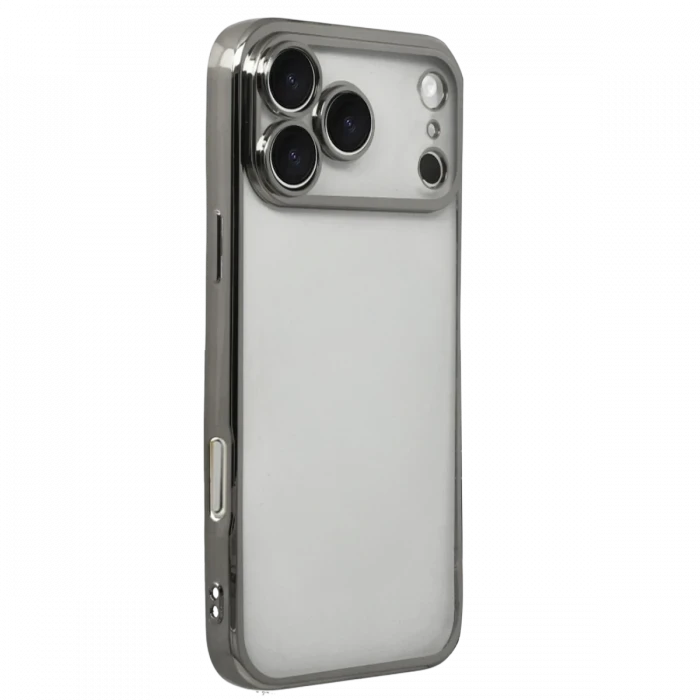 Apple iPhone 17 Pro Max Razer Lensli Silikon - Titan Gri