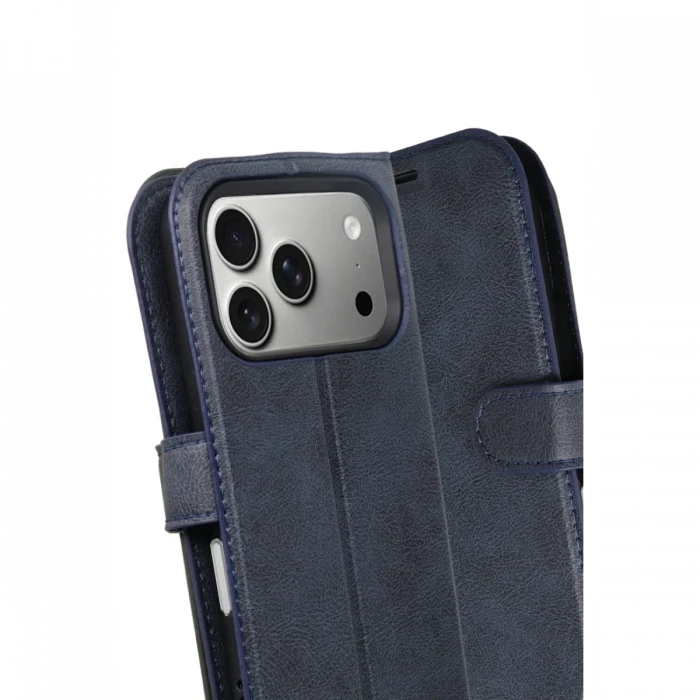 Apple iPhone 17 Pro Trend S Plus Kapaklı Kılıf - Lacivert
