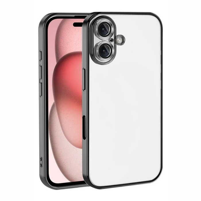 Apple iPhone 17 Razer Lensli Silikon - Siyah