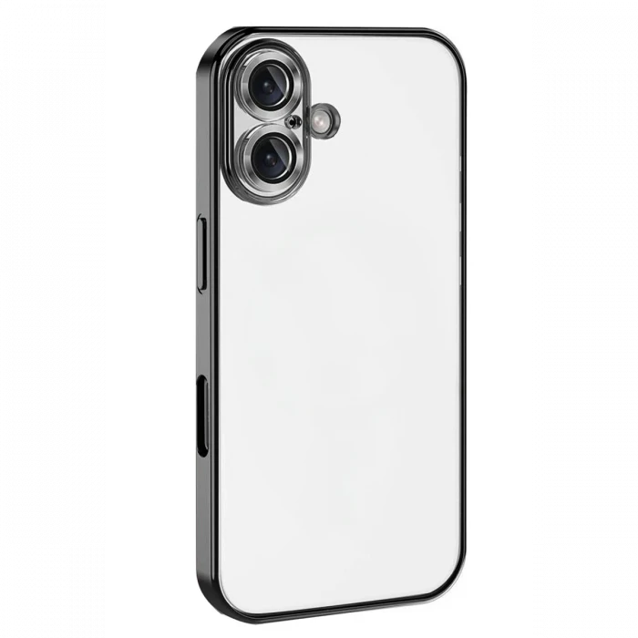 Apple iPhone 17 Razer Lensli Silikon - Siyah