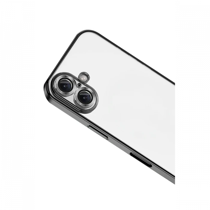 Apple iPhone 17 Razer Lensli Silikon - Siyah