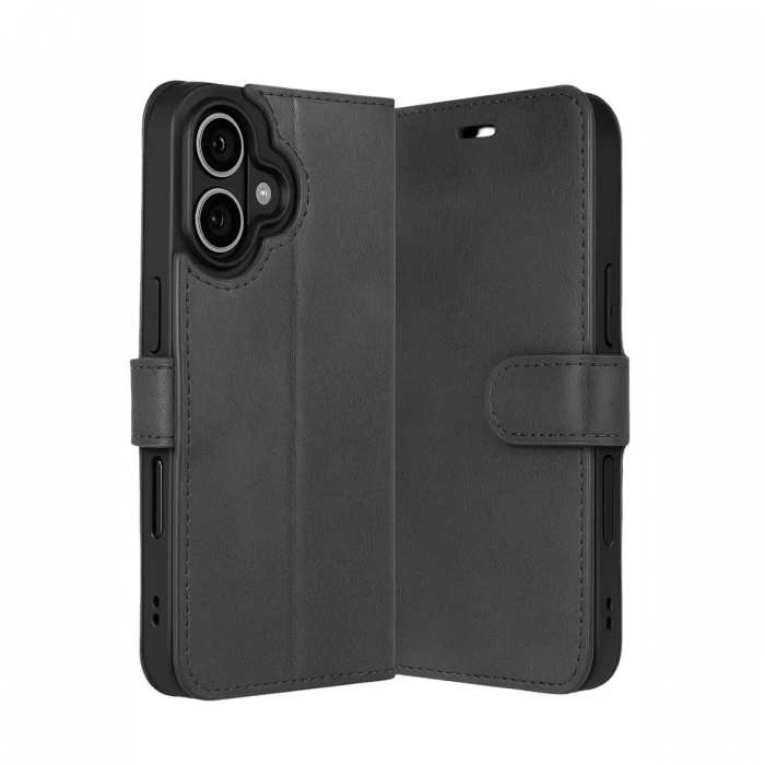 Apple iPhone 17 Trend S Plus Kapaklı Kılıf - Siyah