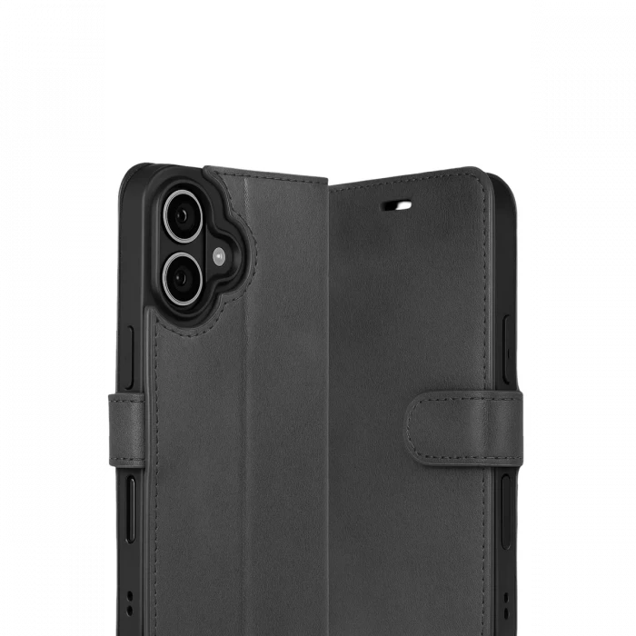Apple iPhone 17 Trend S Plus Kapaklı Kılıf - Siyah