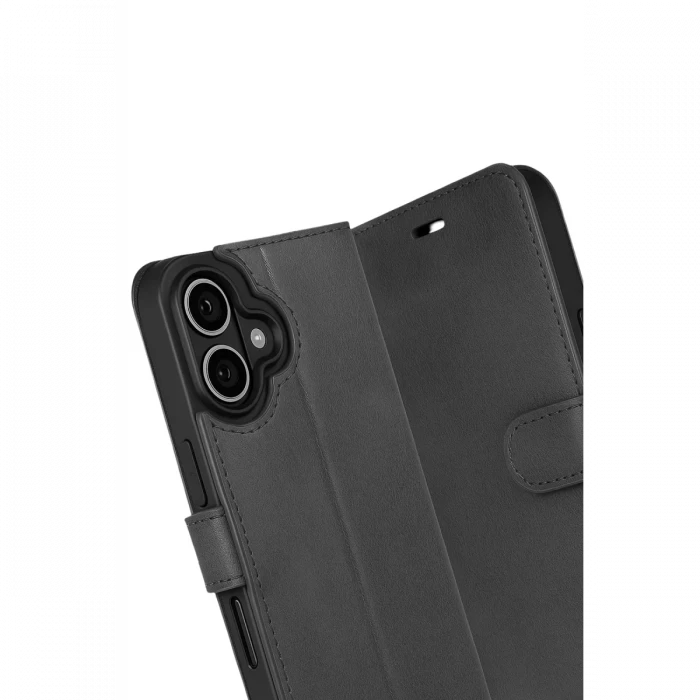 Apple iPhone 17 Trend S Plus Kapaklı Kılıf - Siyah