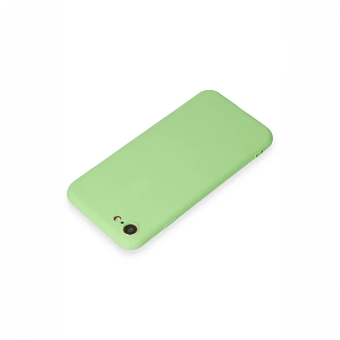 Apple iPhone 7 Kılıf First Silikon - Açık Yeşil