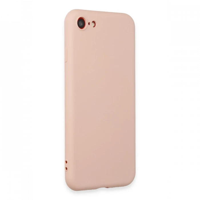 Apple iPhone 7 Kılıf First Silikon - Pudra