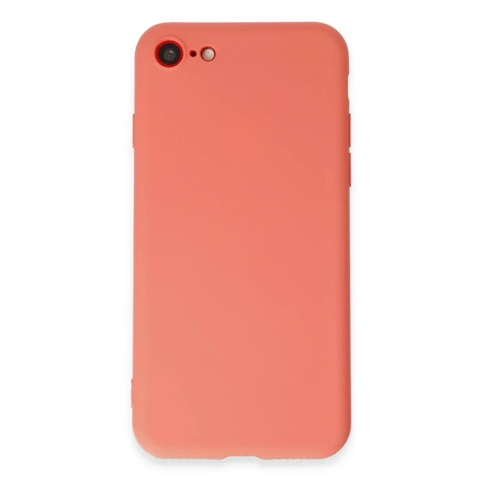 Apple iPhone 7 Kılıf First Silikon - Turuncu