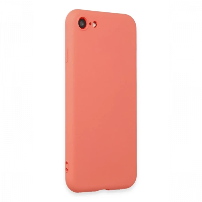 Apple iPhone 7 Kılıf First Silikon - Turuncu
