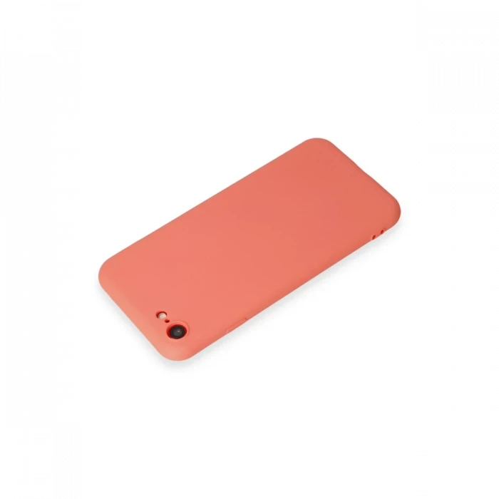 Apple iPhone 7 Kılıf First Silikon - Turuncu