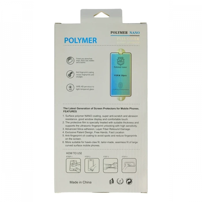 Apple iPhone 7 Plus Polymer Nano Ekran Koruyucu - Siyah