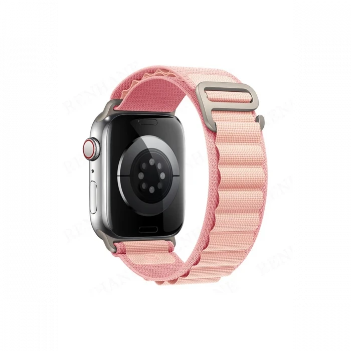 Apple Watch 38mm Mountain Kordon - Pembe
